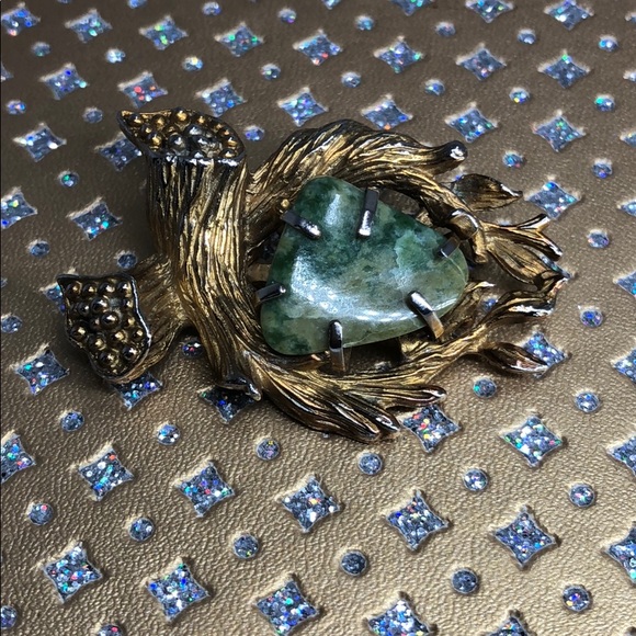 Vintage Gemstone Pen Gold Tone - Picture 6 of 7